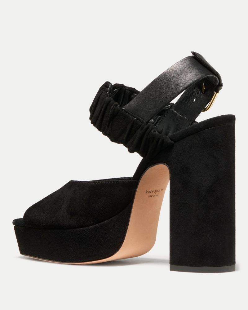 Katespade Sylvie Platform Sandal Black