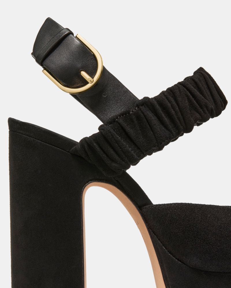 Katespade Sylvie Platform Sandal Black
