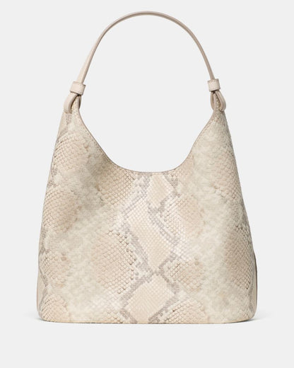 KateSpade Loop Snake Embossed Carryall Bag Neutral Multi