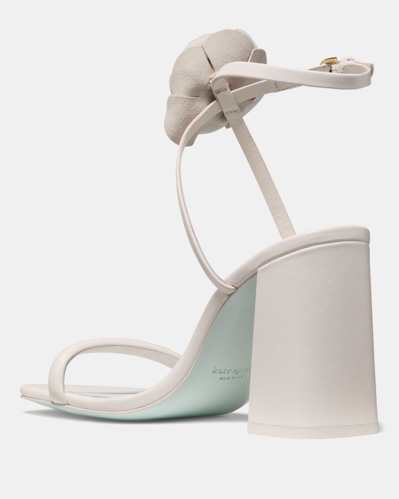 Katespade Perfect Match Heeled Sandal Cream