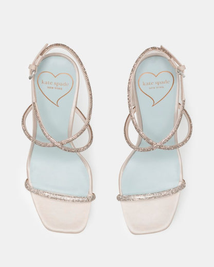 Katespade Say I Do Heeled Sandal Cream