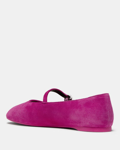 Katespade Halo Mary Jane Flat Beet