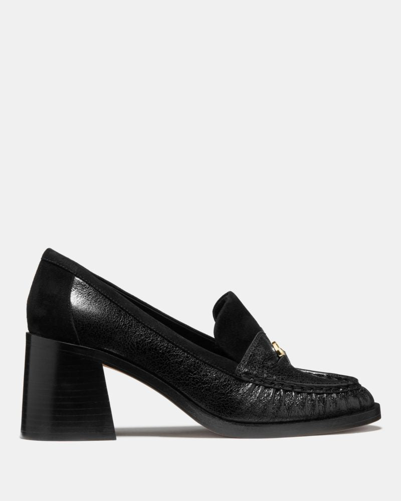 Katespade Penni Heeled Loafer Black