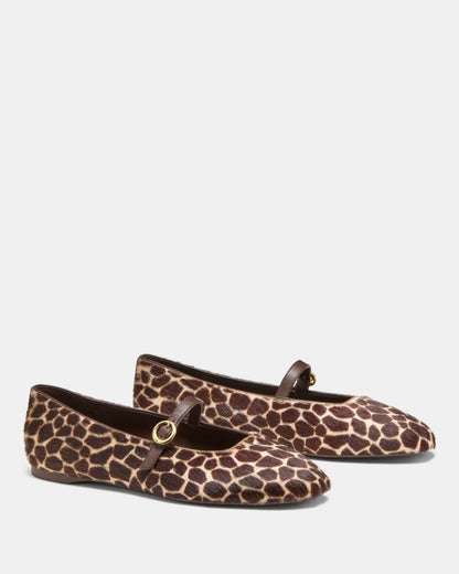 Katespade Halo Mary Jane Flat Hot Fudge Multi