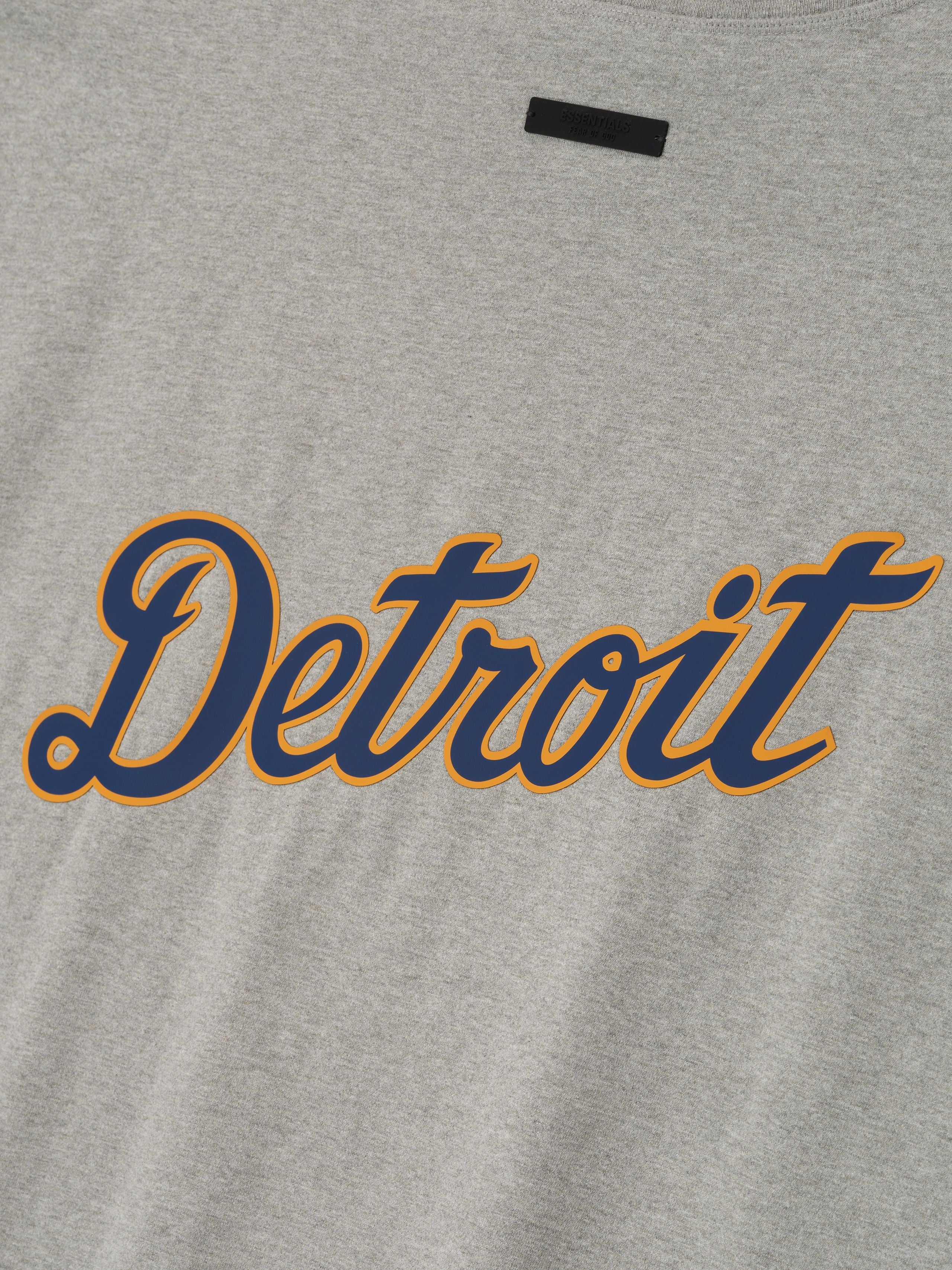 Essentials Tigers 90S Tee Concrete Heather