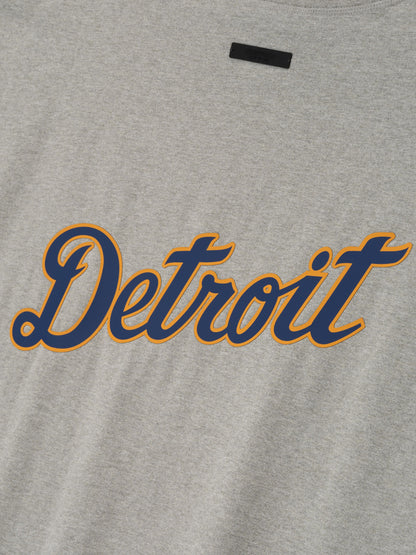 Essentials Tigers 90S Tee Concrete Heather