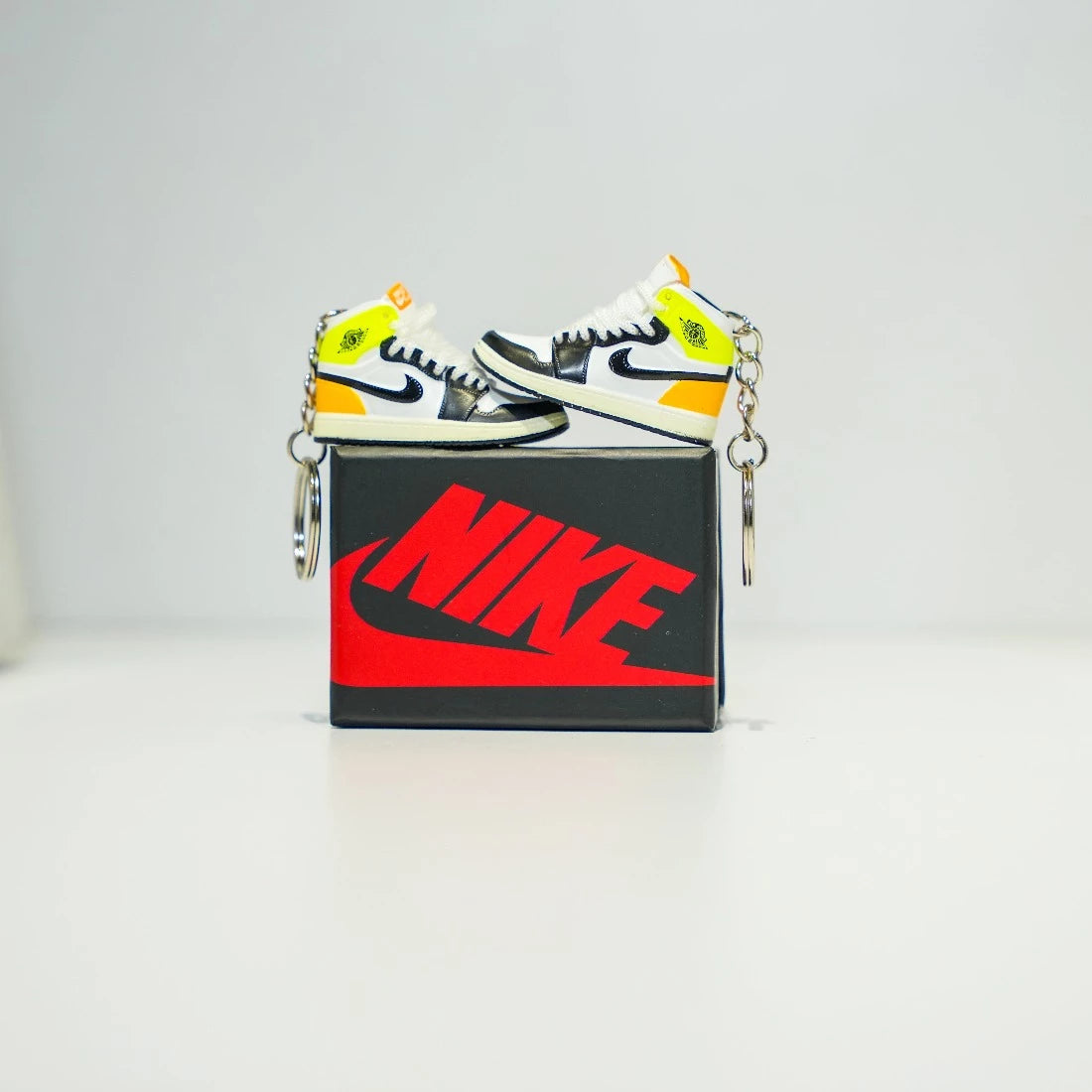 3D Sneaker Keychain With Box | Jordan keychain with box | Kicks Machine