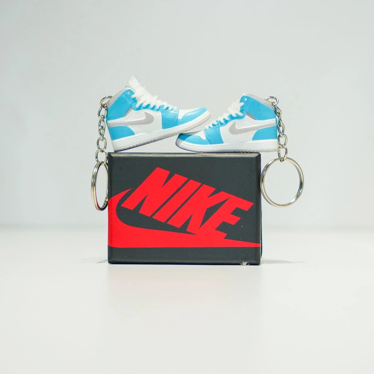 3D Sneaker Keychain With Box - AJ1 Hyper Royal
