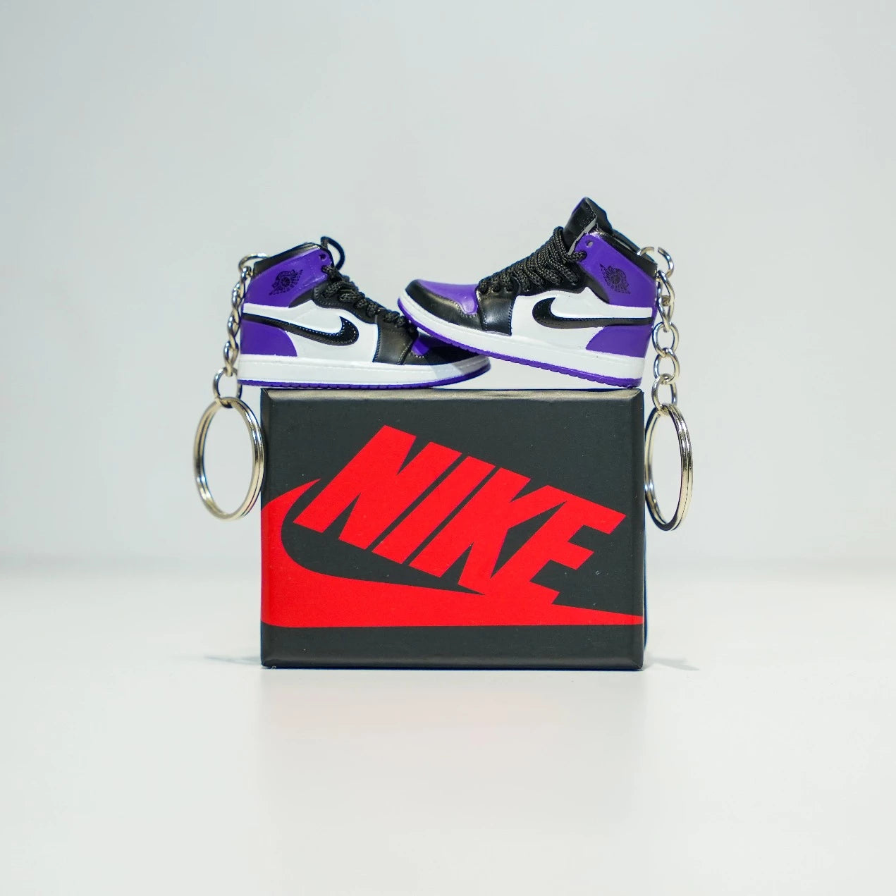 3D Sneaker Keychain With Box | Jordan keychain with box | Kicks Machine