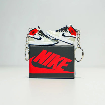 3D Sneaker Keychain With Box | Jordan keychain with box | Kicks Machine
