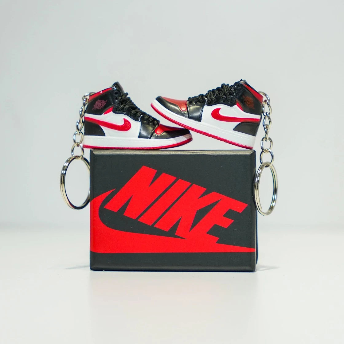3D Sneaker Keychain With Box | Jordan keychain with box | Kicks Machine