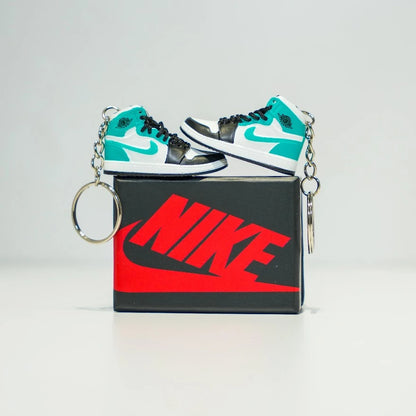 3D Sneaker Keychain With Box | Jordan keychain with box | Kicks Machine