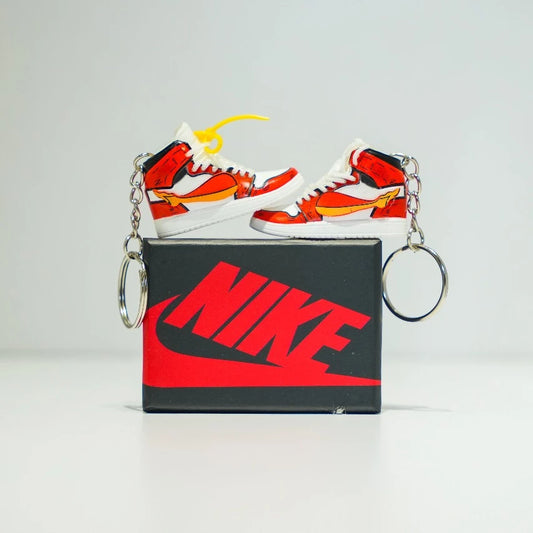 3D Sneaker Keychain With Box - Anime Inspired