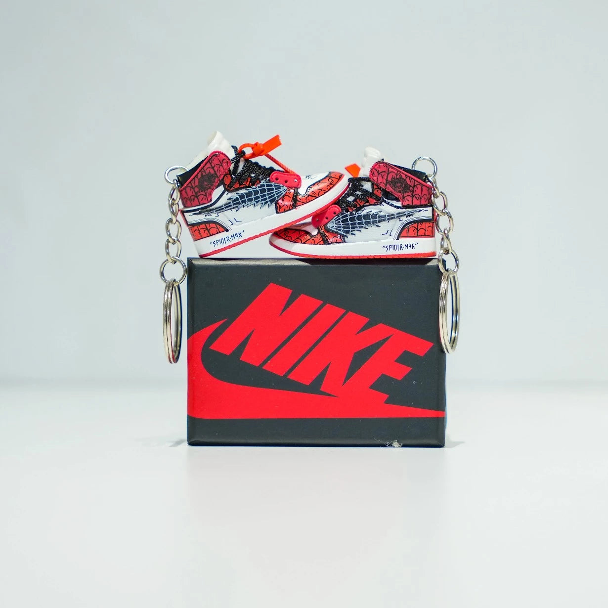 3D Sneaker Keychain With Box | Jordan keychain with box | Kicks Machine