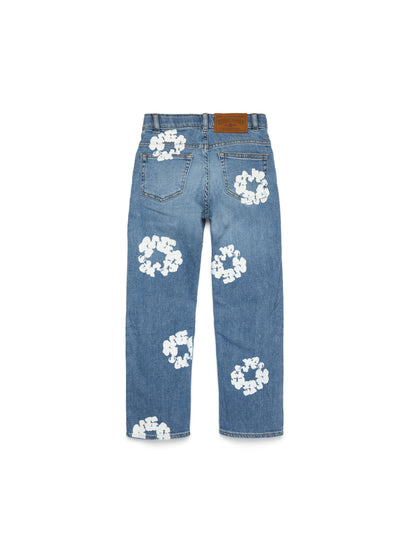 Denim Tears Kids Cotton Wreath Denim Pant Light Indigo