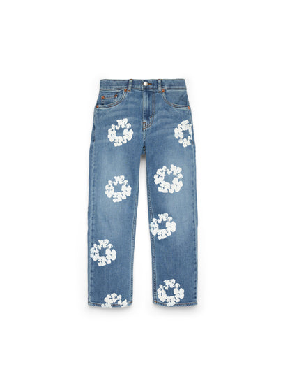Denim Tears Kids Cotton Wreath Denim Pant Light Indigo