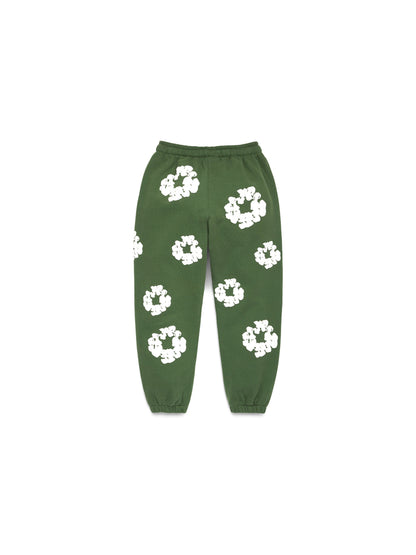 Denim Tears Kids Cotton Wreath Sweatpants Green