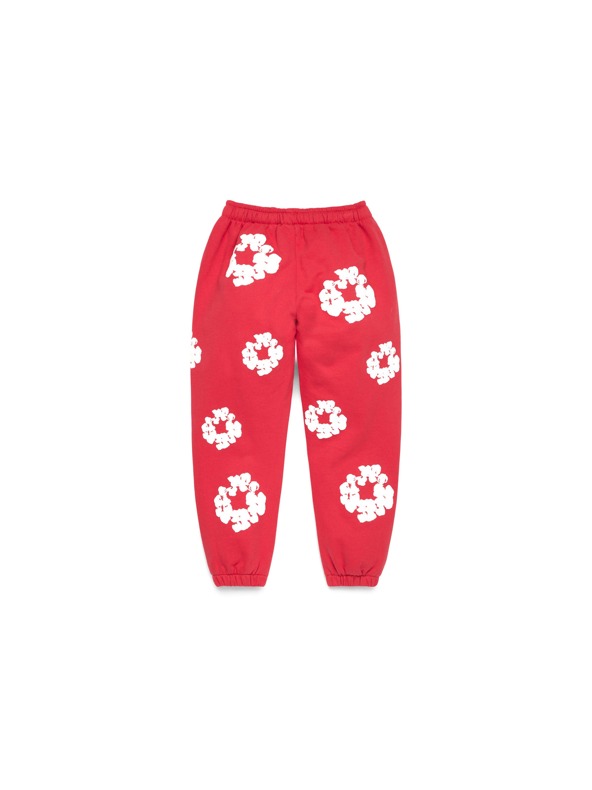 Denim Tears Kids Cotton Wreath Sweatpants Red