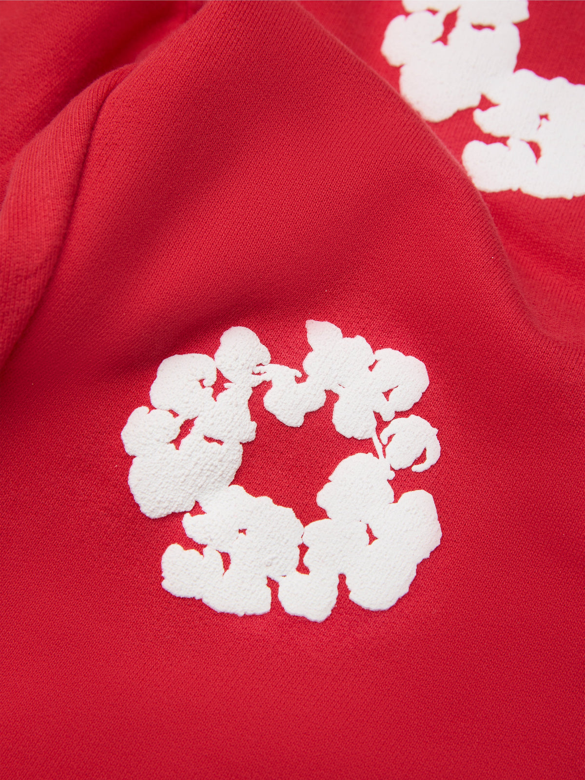 Denim Tears Kids Cotton Wreath Sweatpants Red