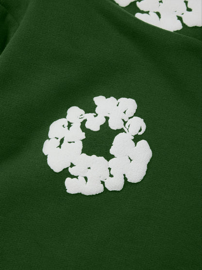 Denim Tears Kids Cotton Wreath Sweatpants Green