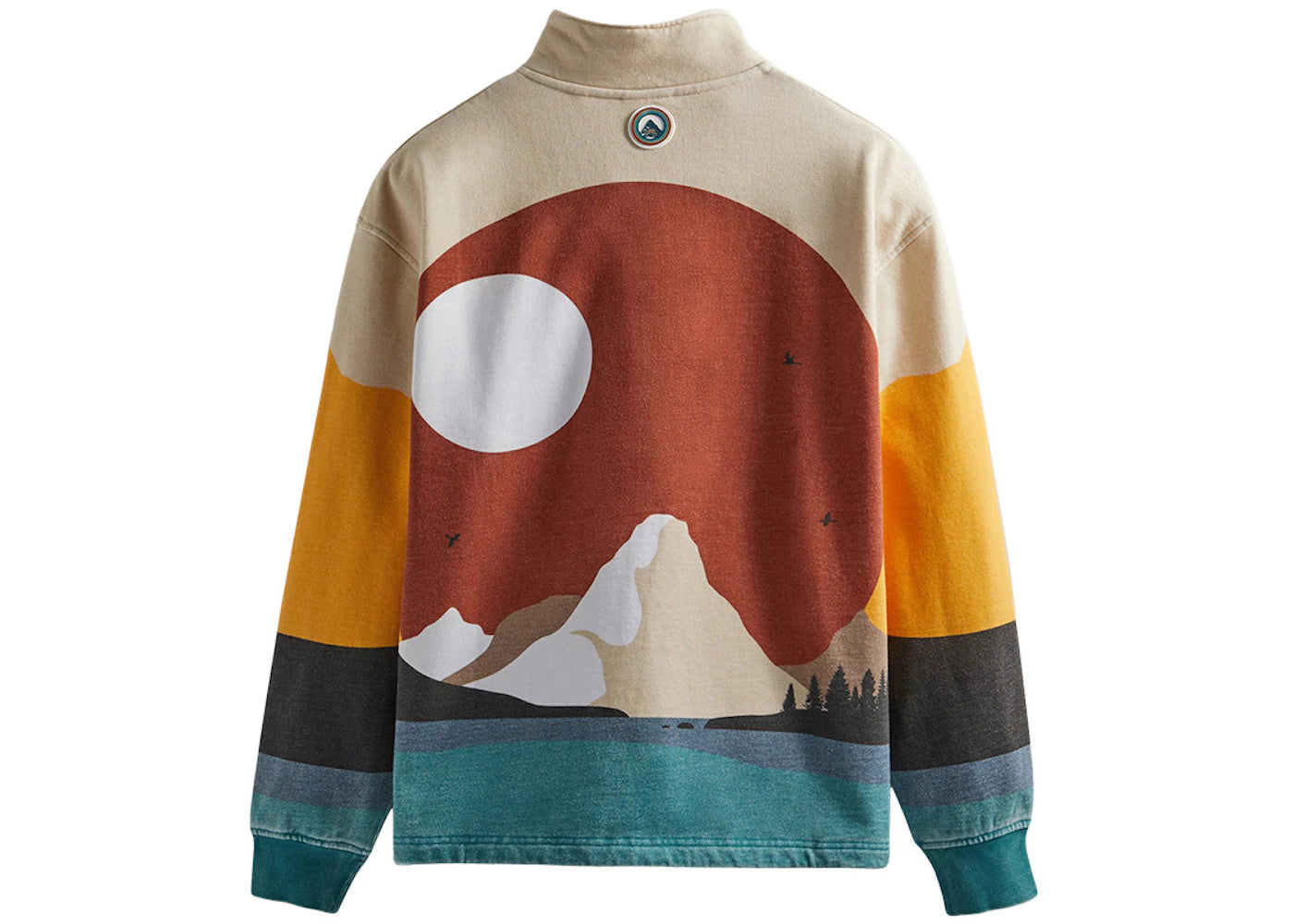 kith columbia quarter zip sanguine