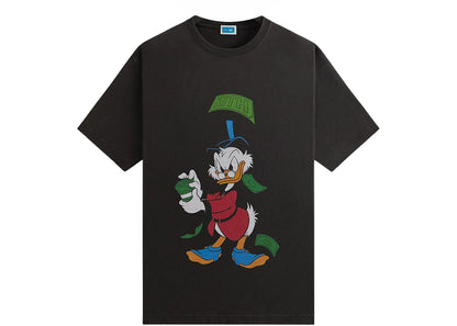 kith disney donald duck scrooge dollar vintage tee black