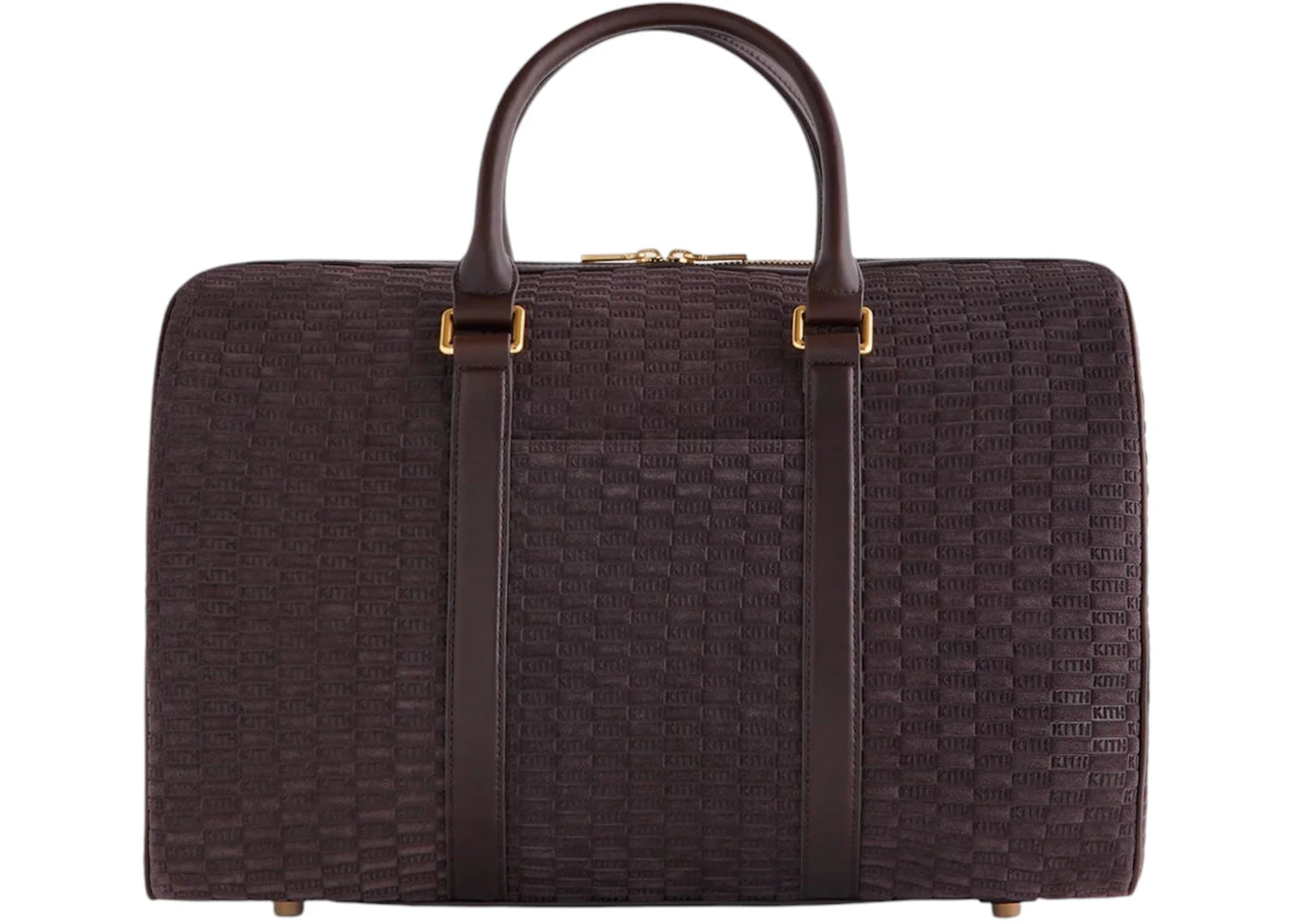 Kith Monogram Suede Traveler K40 Bag Incognito