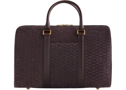 Kith Monogram Suede Traveler K40 Bag Incognito