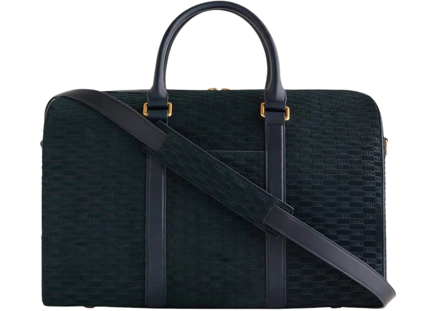 Kith Monogram Suede Traveler K40 Bag Stadium