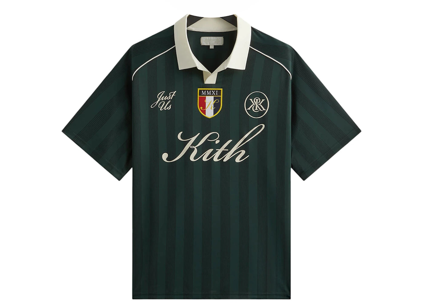 kith shadow stripe marcel soccer top stadium
