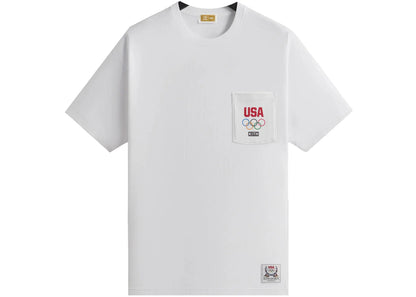 kith team usa olympics 2024 t-shirt white