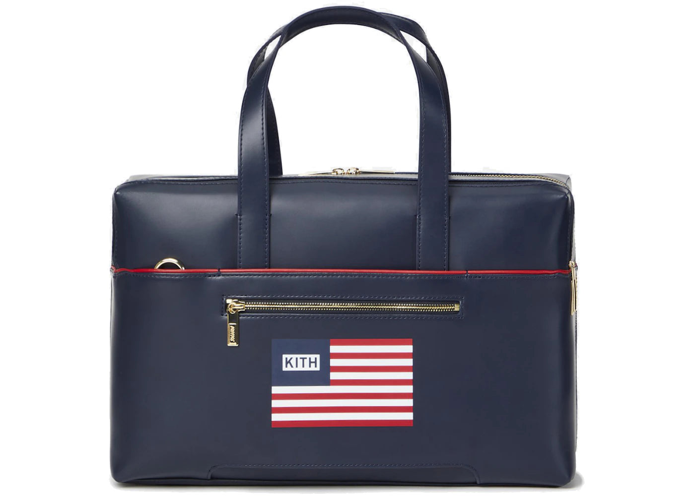 Kith For Team Usa & Away Leather Everywhere Bag Navy