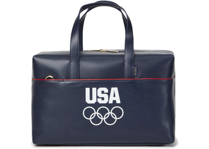 Kith For Team Usa & Away Leather Everywhere Bag Navy