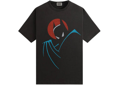 kith x batman animated vintage tee black