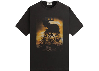kith x batman begins vintage tee black