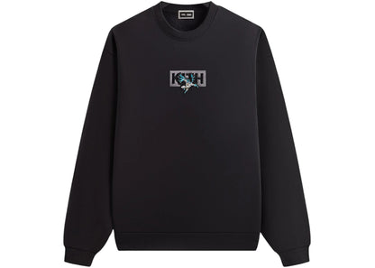 kith x batman classic vintage nelson crewneck black