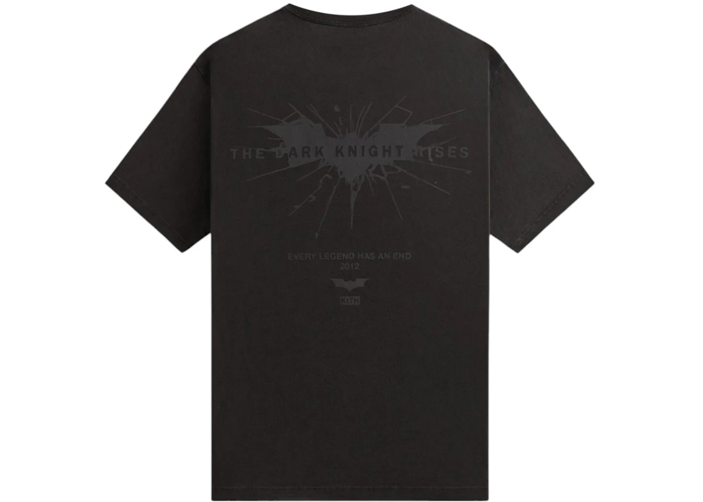 kith x batman dark knight bane vintage tee black