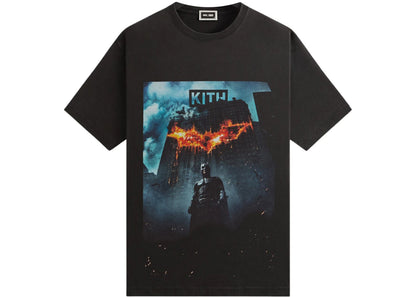 kith x batman dark knight international vintage tee black