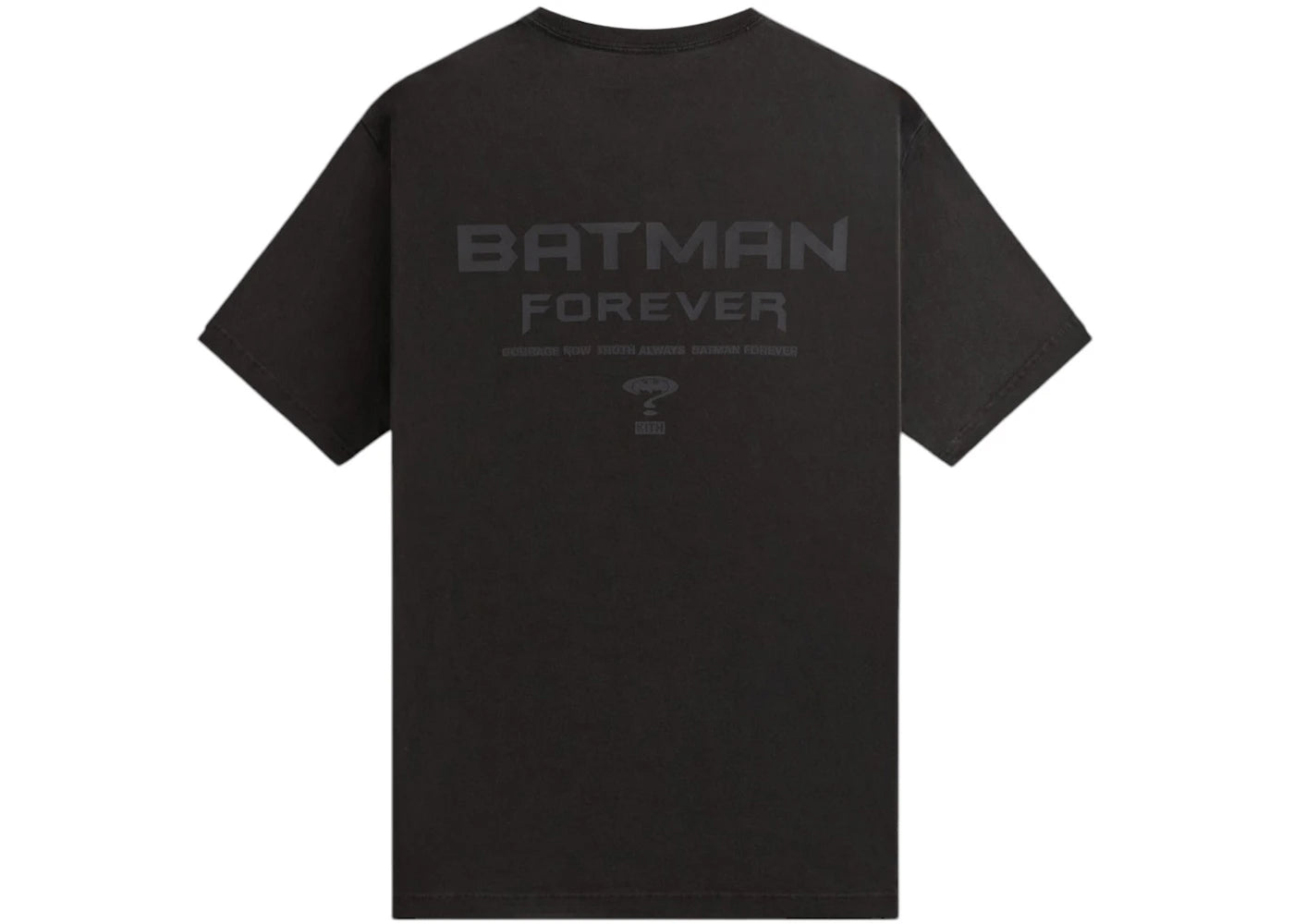 kith x batman forever film vintage tee black