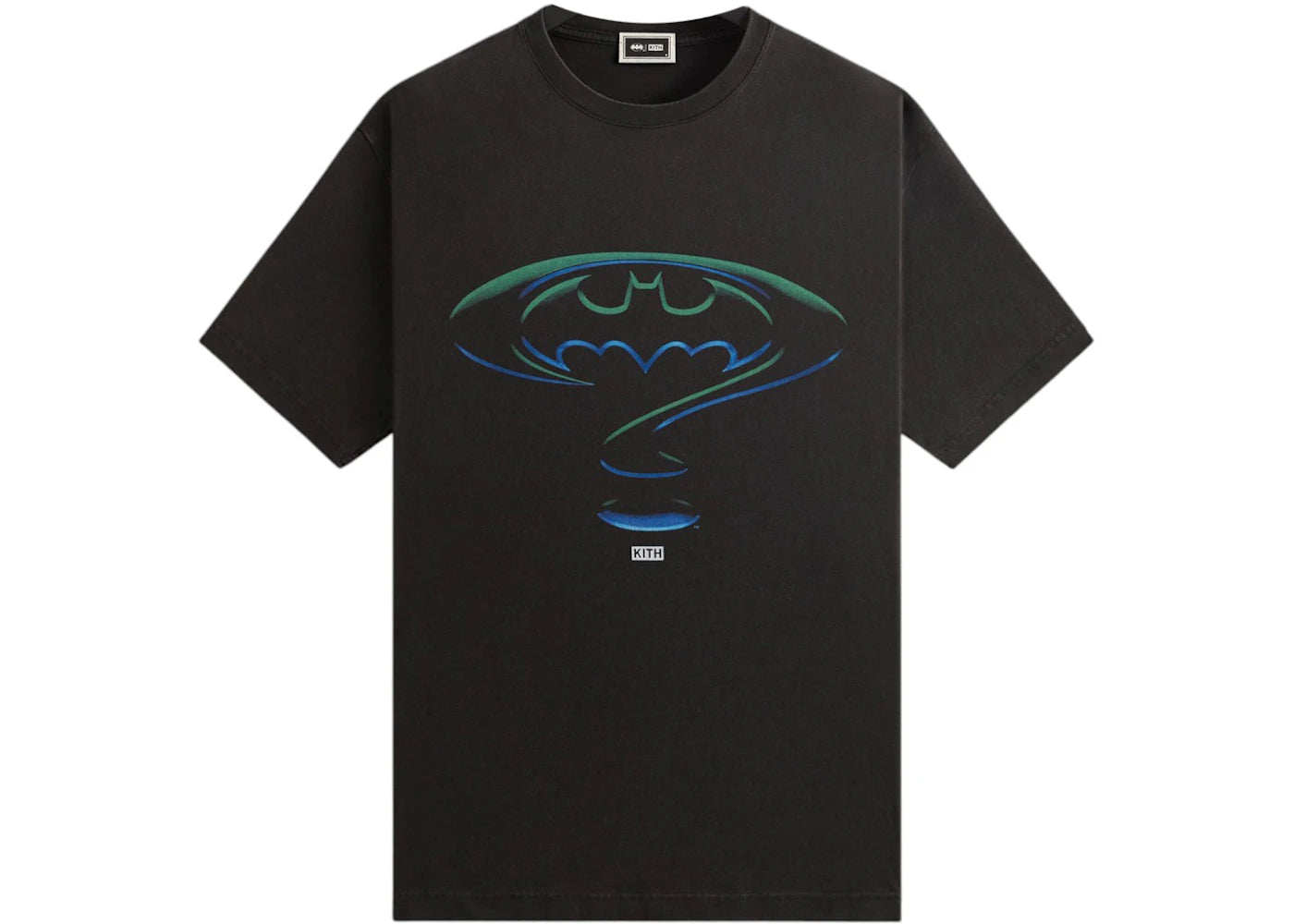 kith x batman forever film vintage tee black