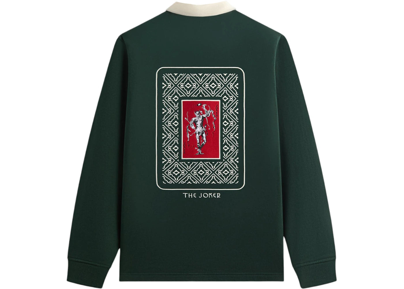 kith x batman joker rugby ivy green