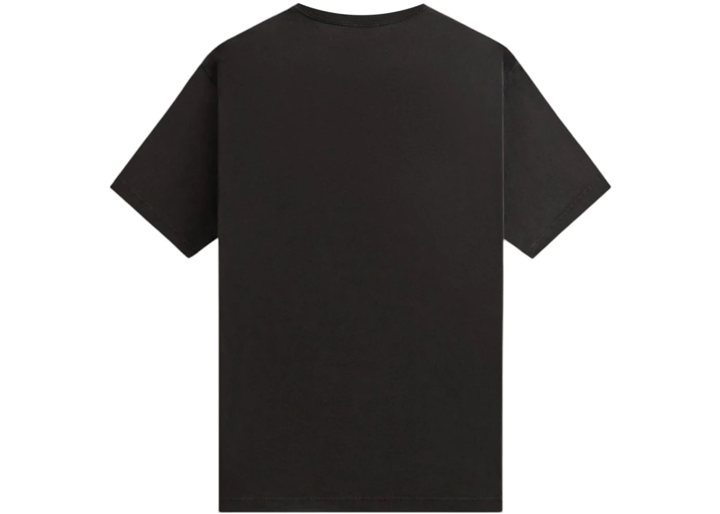 kith x batman logo vintage tee black