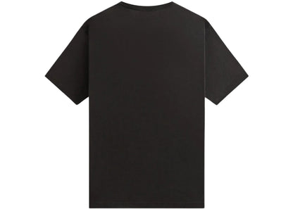 kith x batman logo vintage tee black