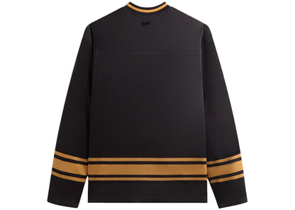 kith x batman long sleeve malik jersey black
