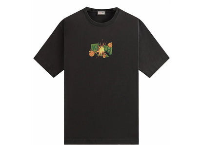 kith x marvel green goblin vintage tee black