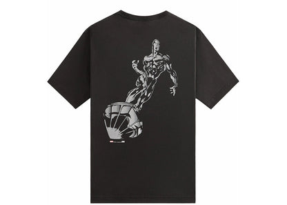 kith x marvel silver surfer vintage tee black