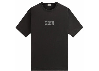 kith x marvel silver surfer vintage tee black