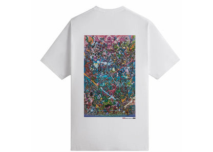 kith x marvel universe vintage tee white