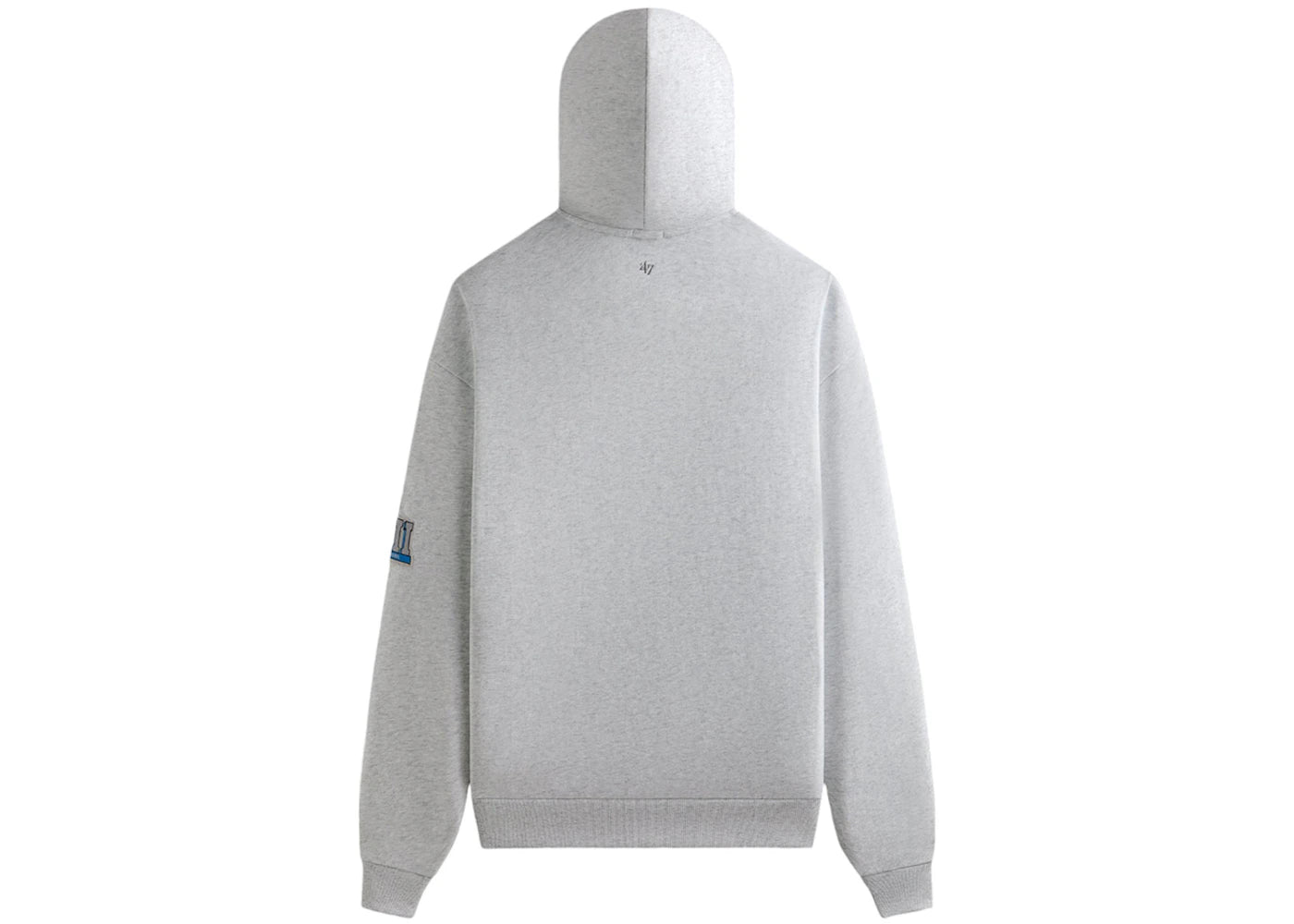 kith x nfl 47 eagles nelson hoodie light heather grey