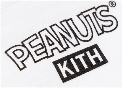 kith x peanuts doghouse tee white
